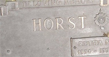 Retha N Horst Retha N Horst