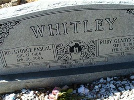 Rev George Pascal Whitley