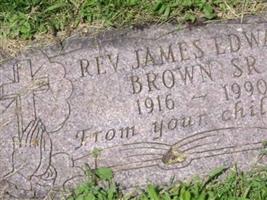 Rev James Edward Brown, Sr