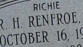 R. H. "Richie" Renfroe, Jr