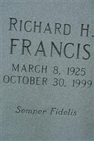 Richard H Francis