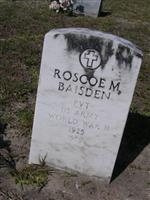 Roscoe M Baisden