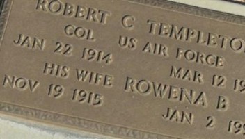 Rowena B Templeton Rowena B Templeton