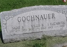 Sadie B Witmer Gochnauer