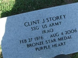 Sgt Clint Joseph Storey Sgt Clint Joseph Storey