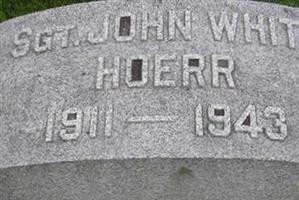 Sgt John White Hoerr