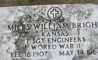 Sgt Miles William Bright Sgt Miles William Bright