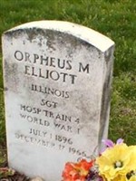 Sgt Orpheus Melford Elliott