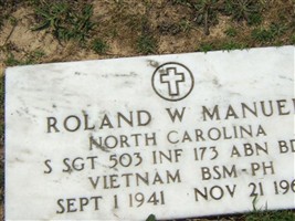 Sgt Roland Will Manuel