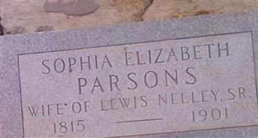Sophia Elizabeth Parsons Ketchum Neeley