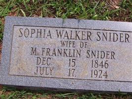 Sophia Walker Snider