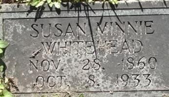 Susan Minnie Waters Whitehead