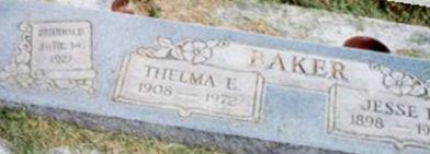 Thelma E Baker