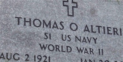Thomas O "Tom" Altieri