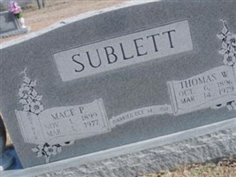 Thomas W. Sublett