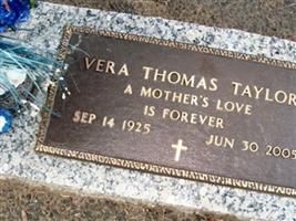 Vera Thomas Taylor