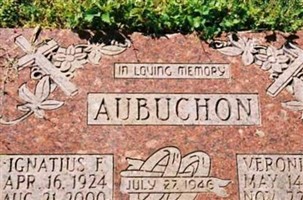 Veronica "Bonnie" Elizabeth Henderson Aubuchon Veronica "Bonnie" Elizabeth Henderson Aubuchon