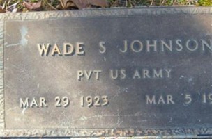 Wade S. Johnson Wade S. Johnson
