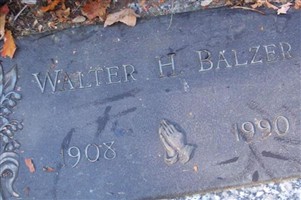 Walter H Balzer Walter H Balzer
