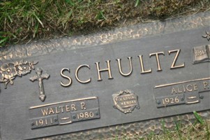 Walter P. Schultz Walter P. Schultz