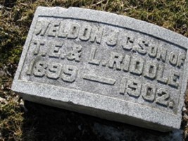 Weldon J C Riddle