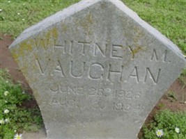 Whitney M. Vaughan