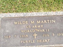 Wilde M Martin