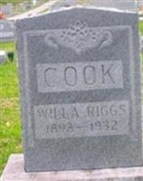Willa Alfreda Riggs Cook