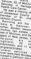 William "Bill" Mack Vanover