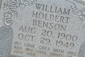 William Holbert Benson