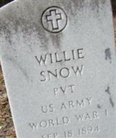 Willie Snow