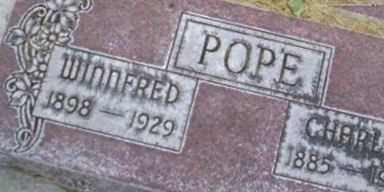 Winnfred Strange Pope