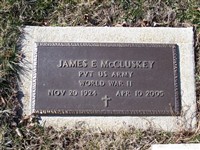 James Edward Mccluskey on Sysoon