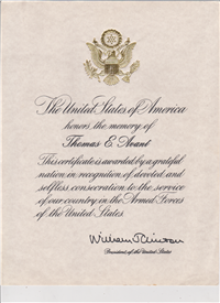 Thomas E Avant on Sysoon