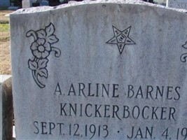 A Arline Barnes Knickerbocker A Arline Barnes Knickerbocker