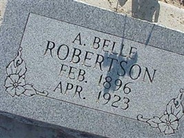 A. Belle Robertson A. Belle Robertson