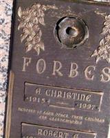 A. Christine Forbes