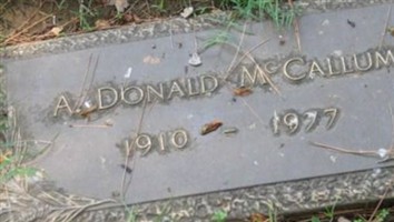 A. Donald McCallum