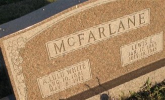 A Lulu White McFarlane A Lulu White McFarlane