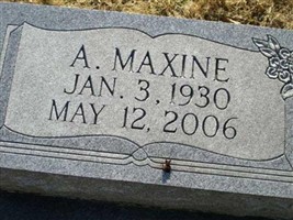 A. Maxine Simmons A. Maxine Simmons