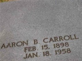 Aaron B. Carroll, Jr Aaron B. Carroll, Jr