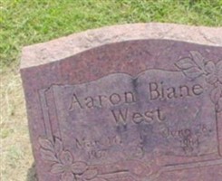 Aaron Blane West Aaron Blane West