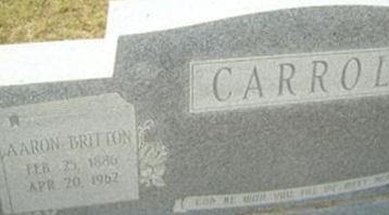Aaron Britton Carroll Aaron Britton Carroll