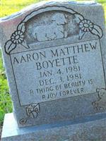 Aaron Matthew Boyette