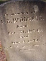 A. B. McDonald A. B. McDonald