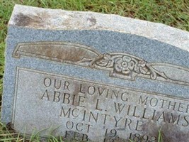 Abbie L Williams McIntyre Abbie L Williams McIntyre