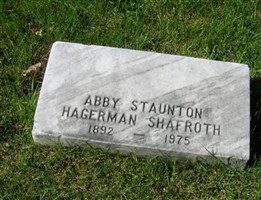 Abby Staunton Hagerman Shafroth
