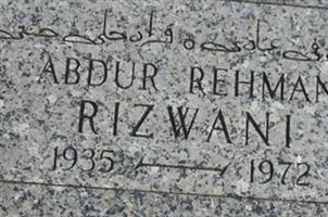 Abdur Rehman Rizwani