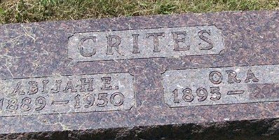 Abijah E. Crites Abijah E. Crites