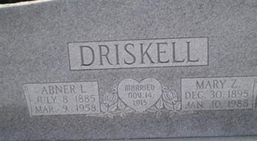 Abner L. Driskell Abner L. Driskell